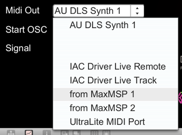 Select Midi Driver